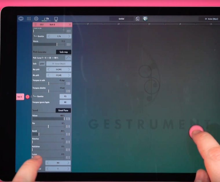 iPad with MIDI output